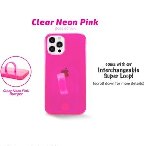 Loopy Case Clear Pink
